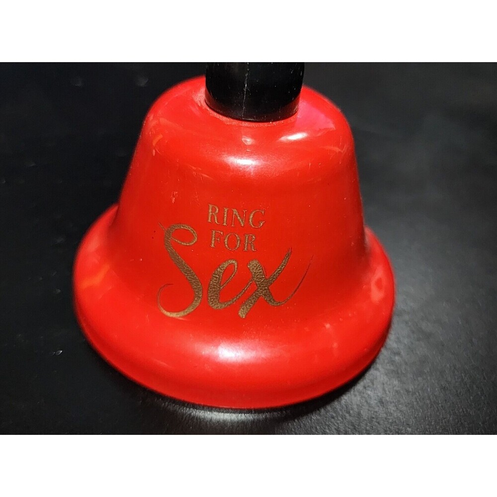 Ring for Sex Bell Novelty Adult Gag Gift Stocking Stuffer Valentine's Present - Picture 6 of 11